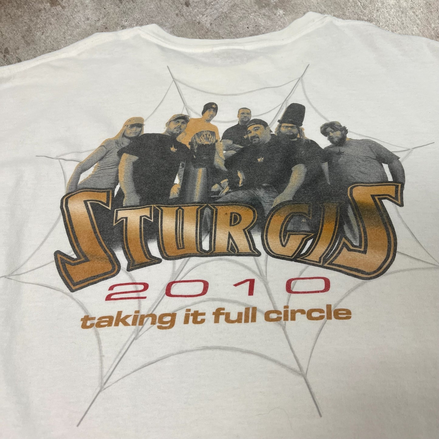 (XL) 2010 Sturgis Biker Tshirt