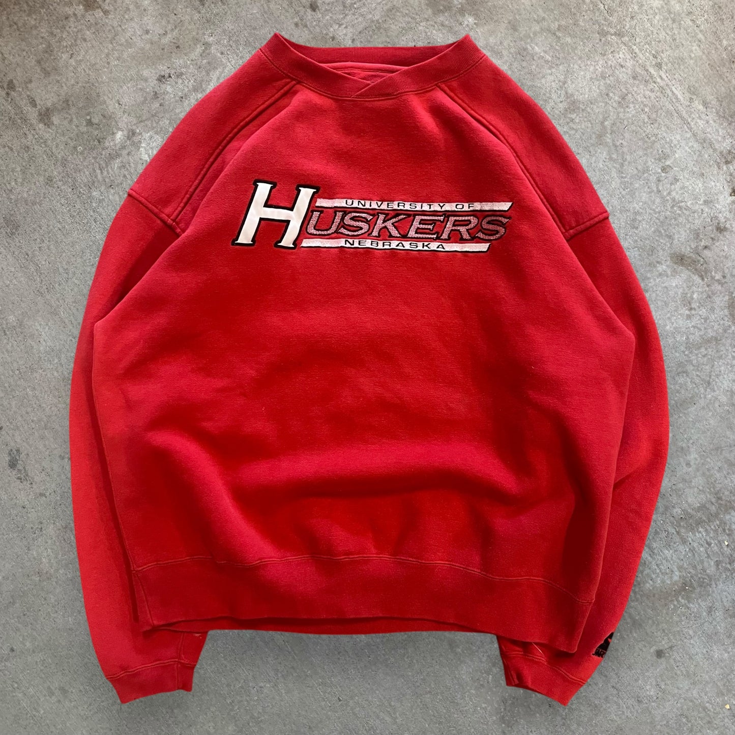 (L) 90s Nebraska Huskers Crewneck