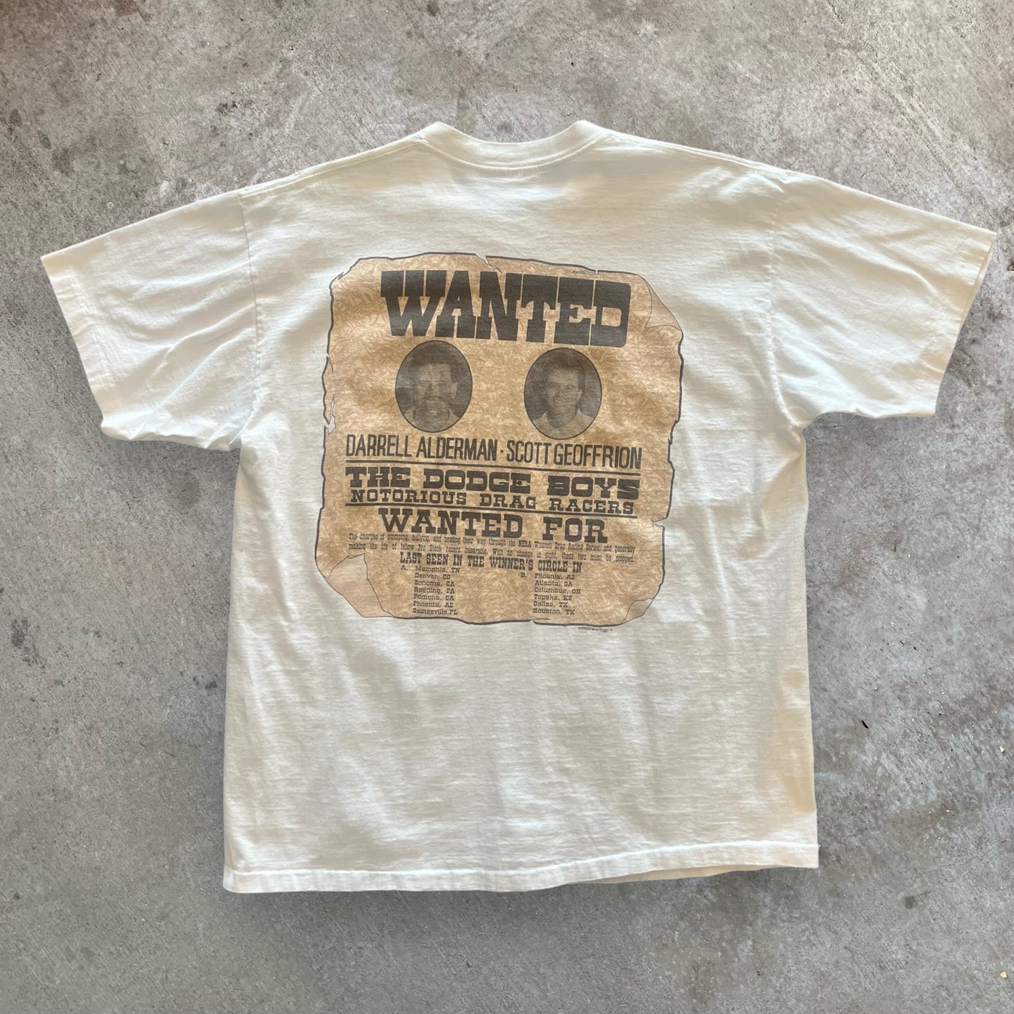 (XXL) 90s ‘Dodge City’ Racing Tshirt