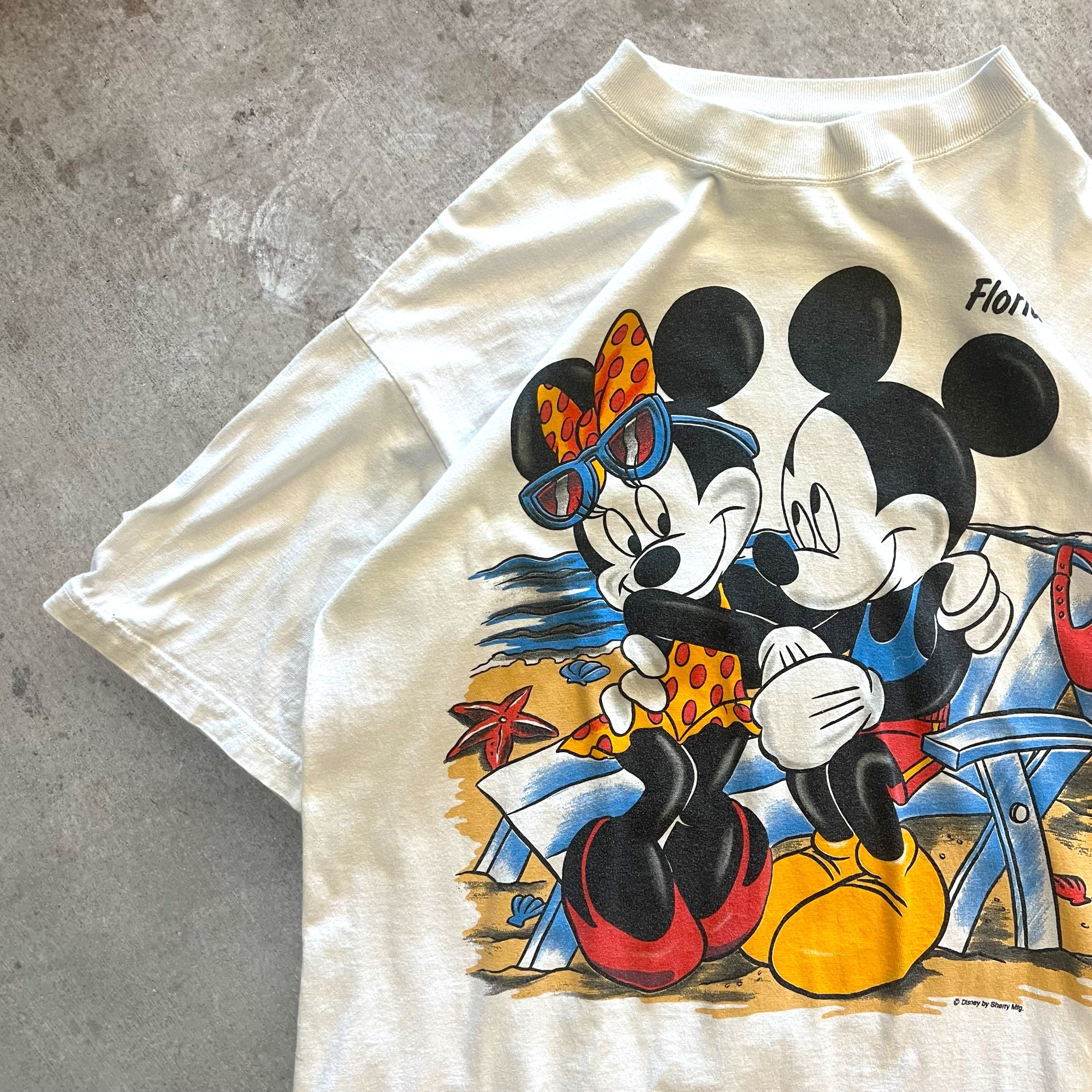 L) 90s Mickey Minnie Mouse Tshirt – 563Vintage