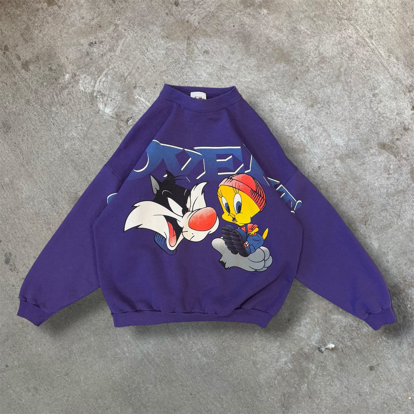 (XL) 90s ‘Get Over It” Looney Tunes Crewneck