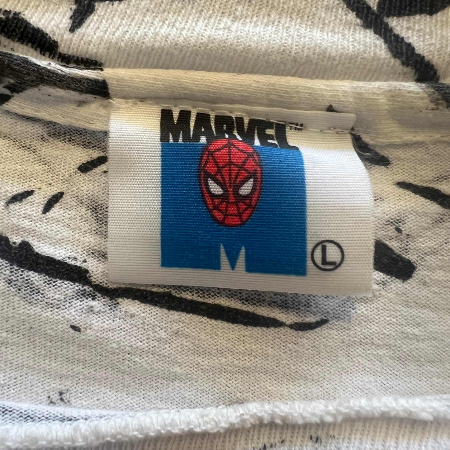 (L) 1991 Rare Mega Print T-shirt