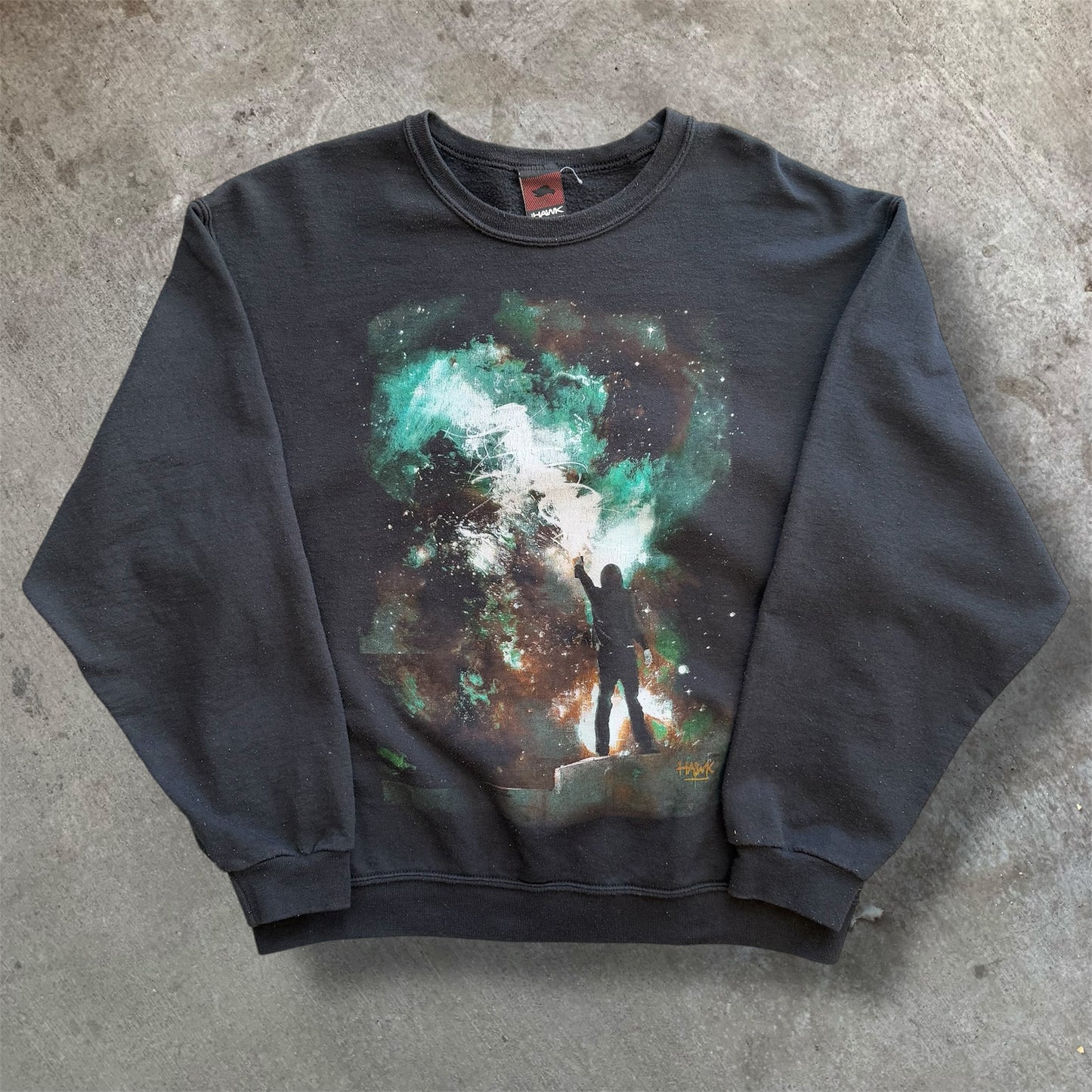 (L) Tony Hawk Spraypaint Crewneck