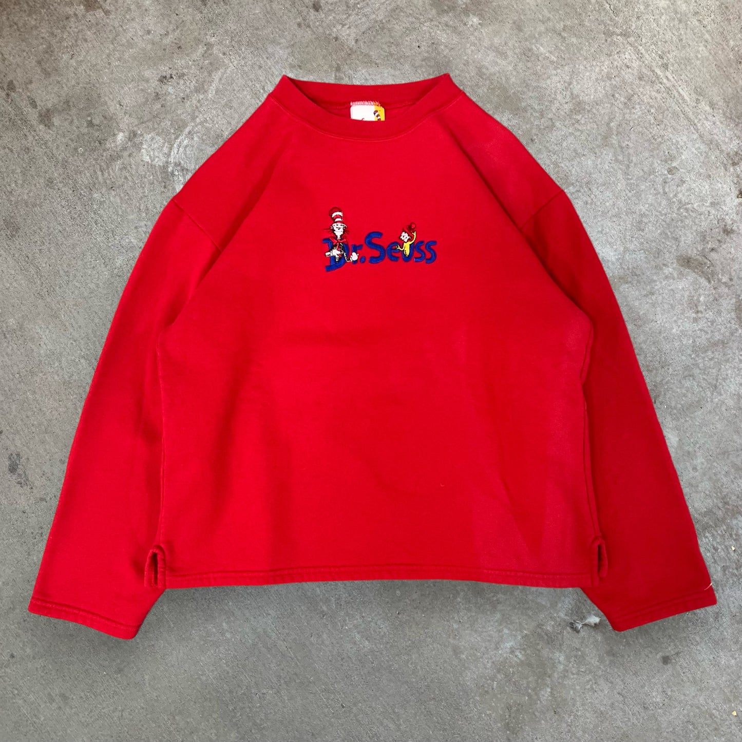 (L) 90s Dr. Seuss Crewneck