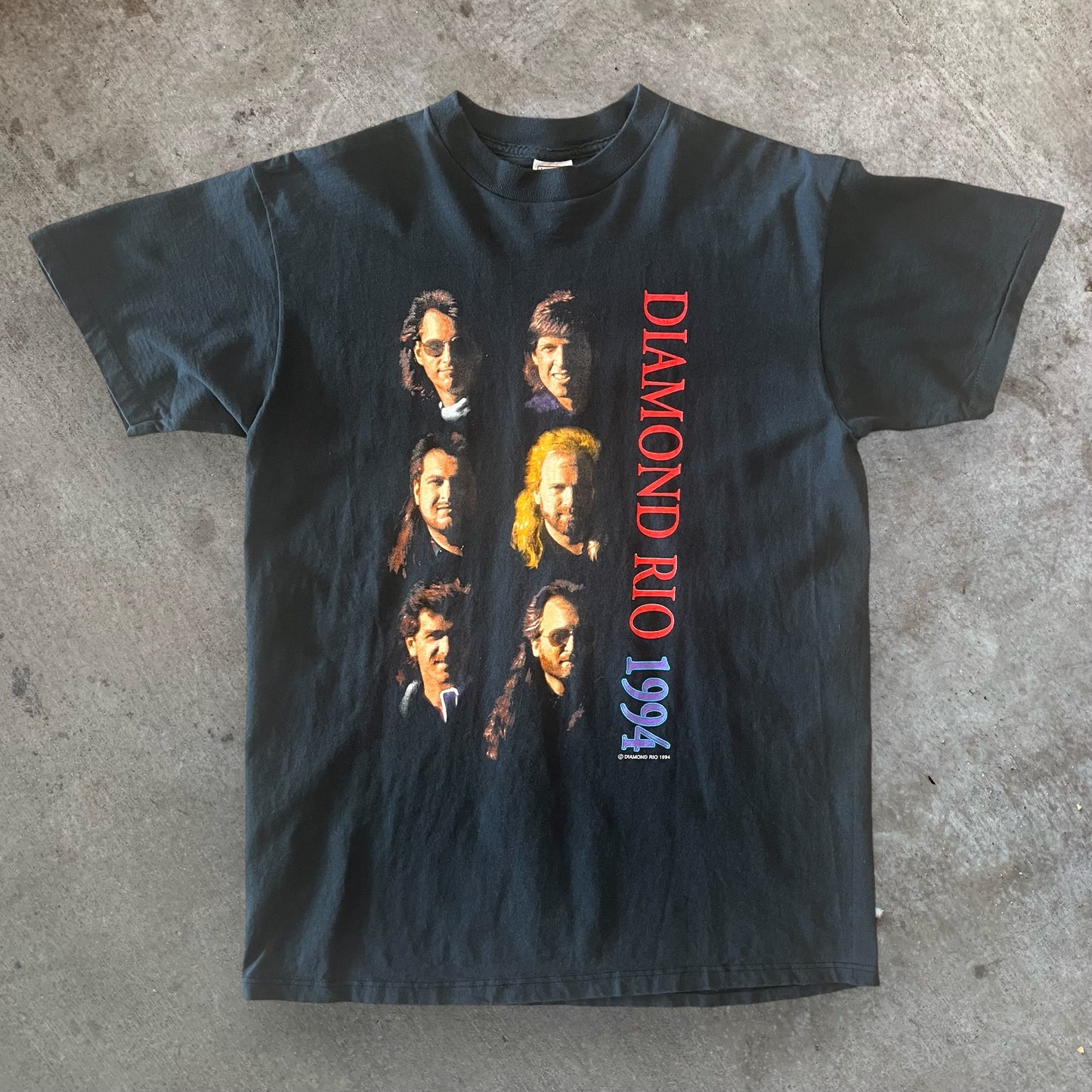 (L) 1994 Diamond Rio Band Tour Tshirt