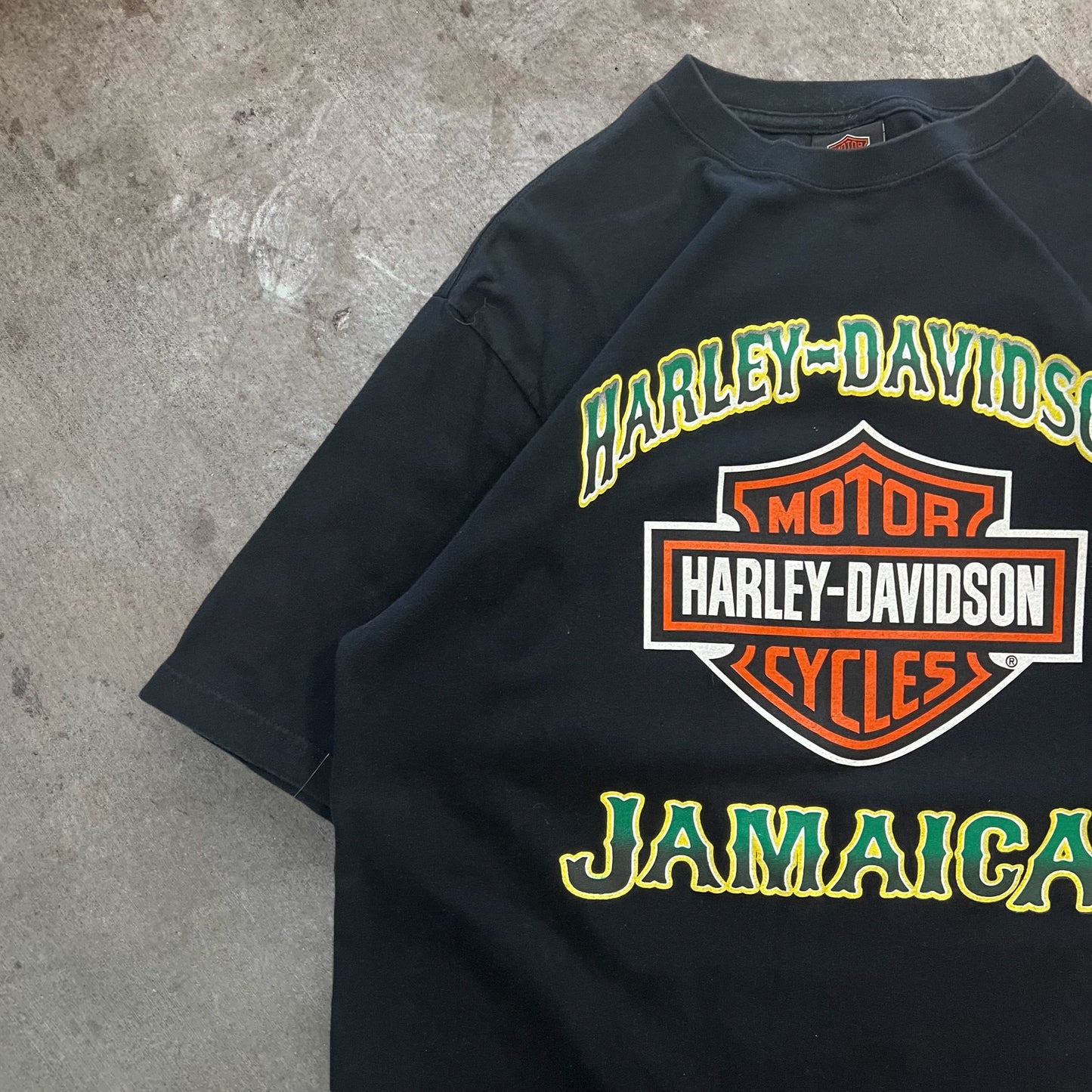 (XL) Y2K Harley Davidson Jamaica Tshirt