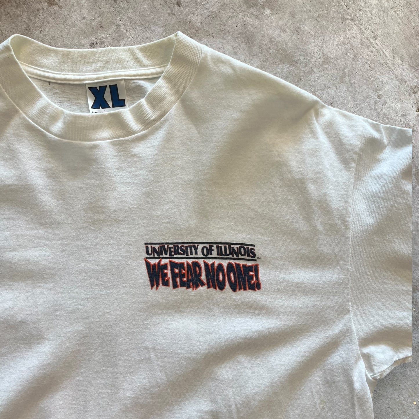 (XL) 1995 ‘Fear Us’ University of Illinois Tshirt