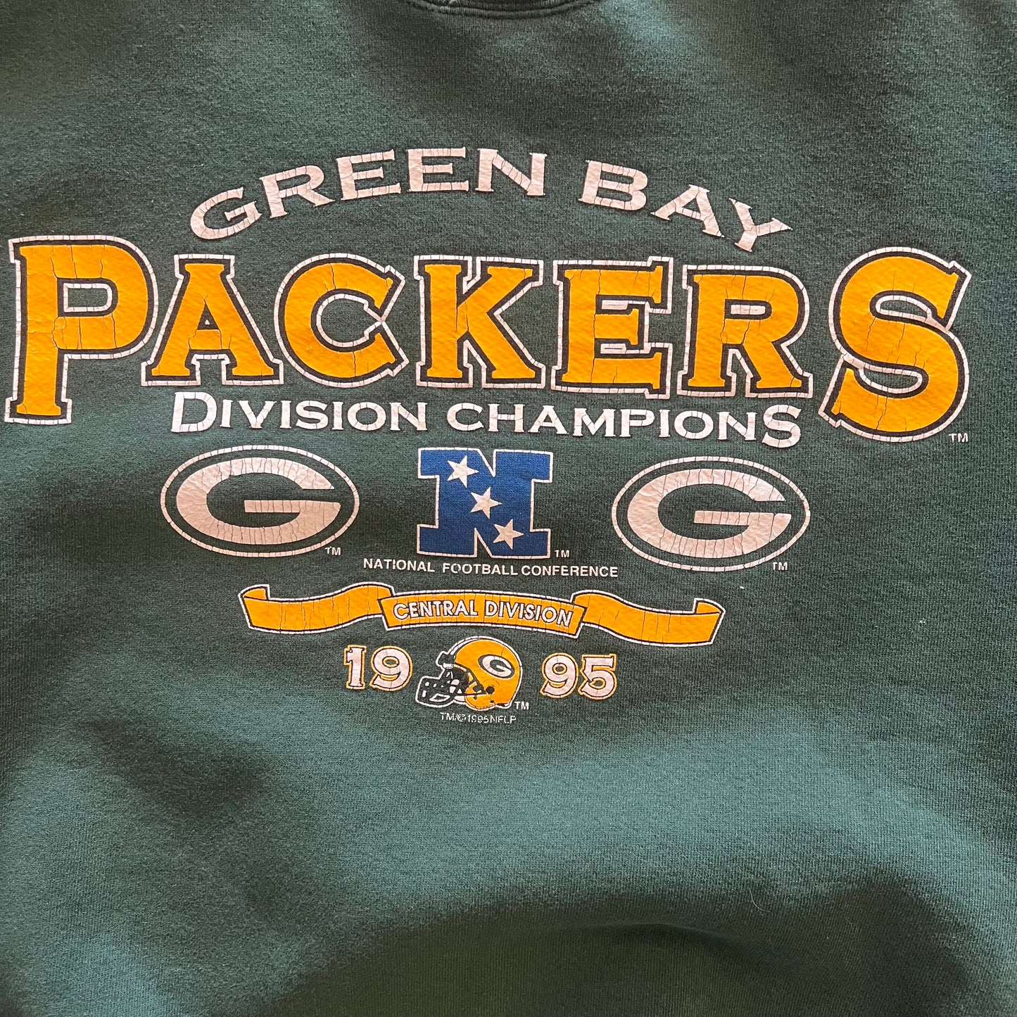 (L) 1995 Green Bay Packers Crewneck