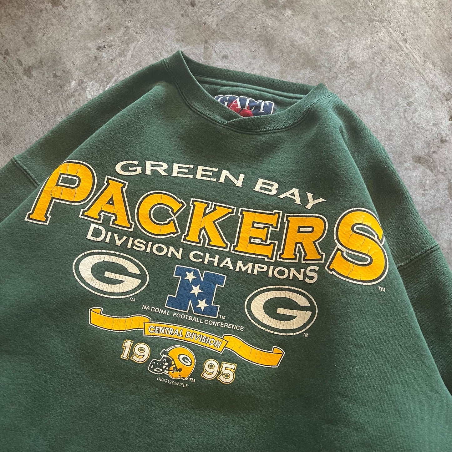 (L) 1995 Green Bay Packers Crewneck