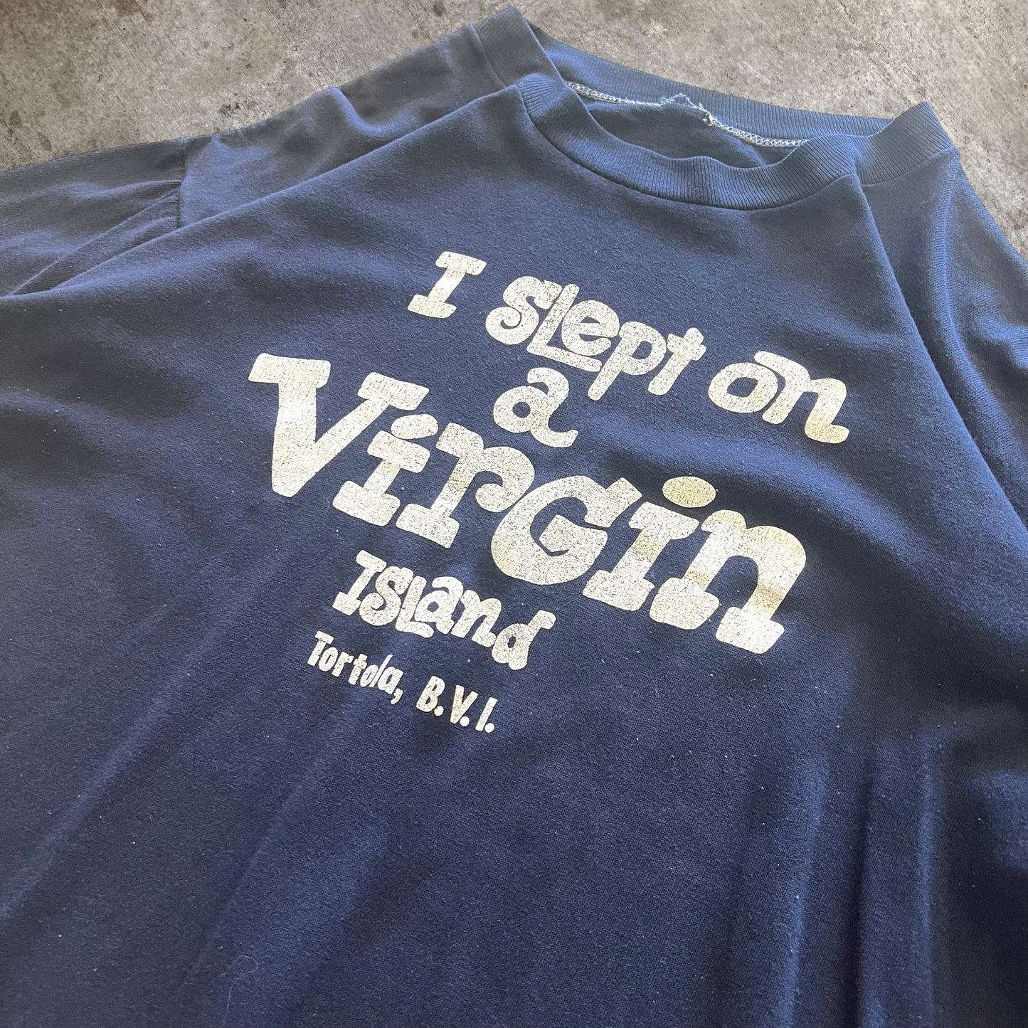 (L) 80s Virgin Islands Comedy T-shirt