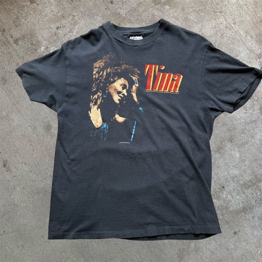 (L) 1985 Tina Turner Private Dancer Tour Shirt