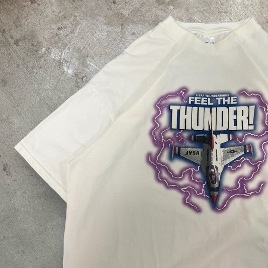 (XXL) 90s Quad City Airshow ‘Feel The Thunder’ Tshirt