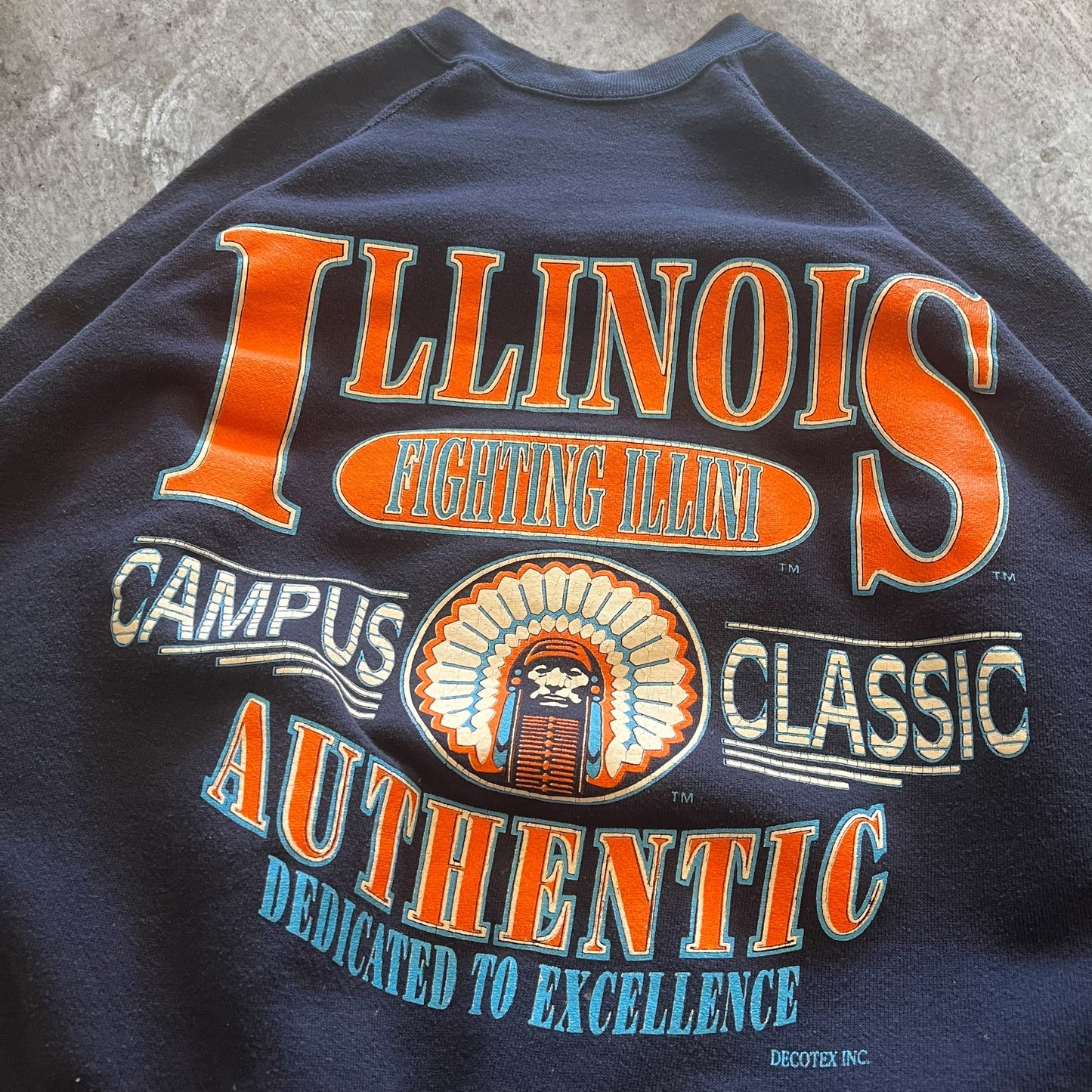 (XL) 90s University of Illinois Crewneck