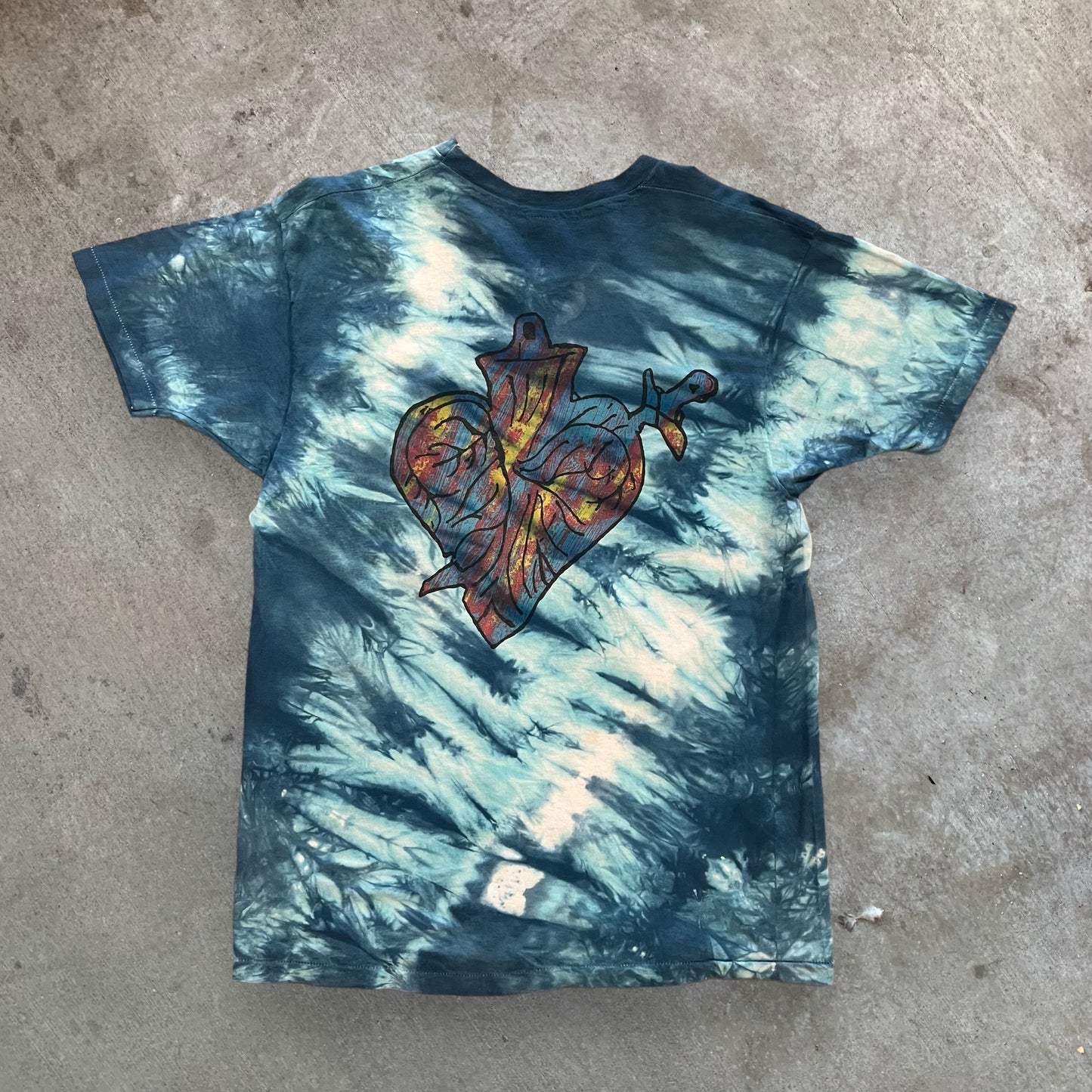 (L) 90s Carlos Santana Winterland Express Tshirt