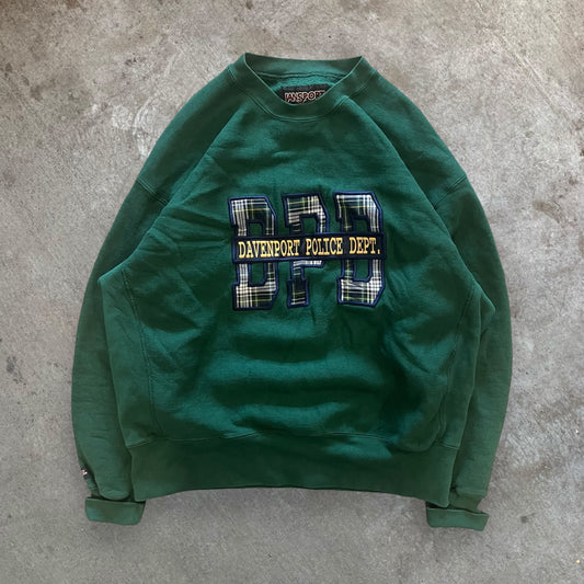 (XL) 90s Davenport Police Department Crewneck