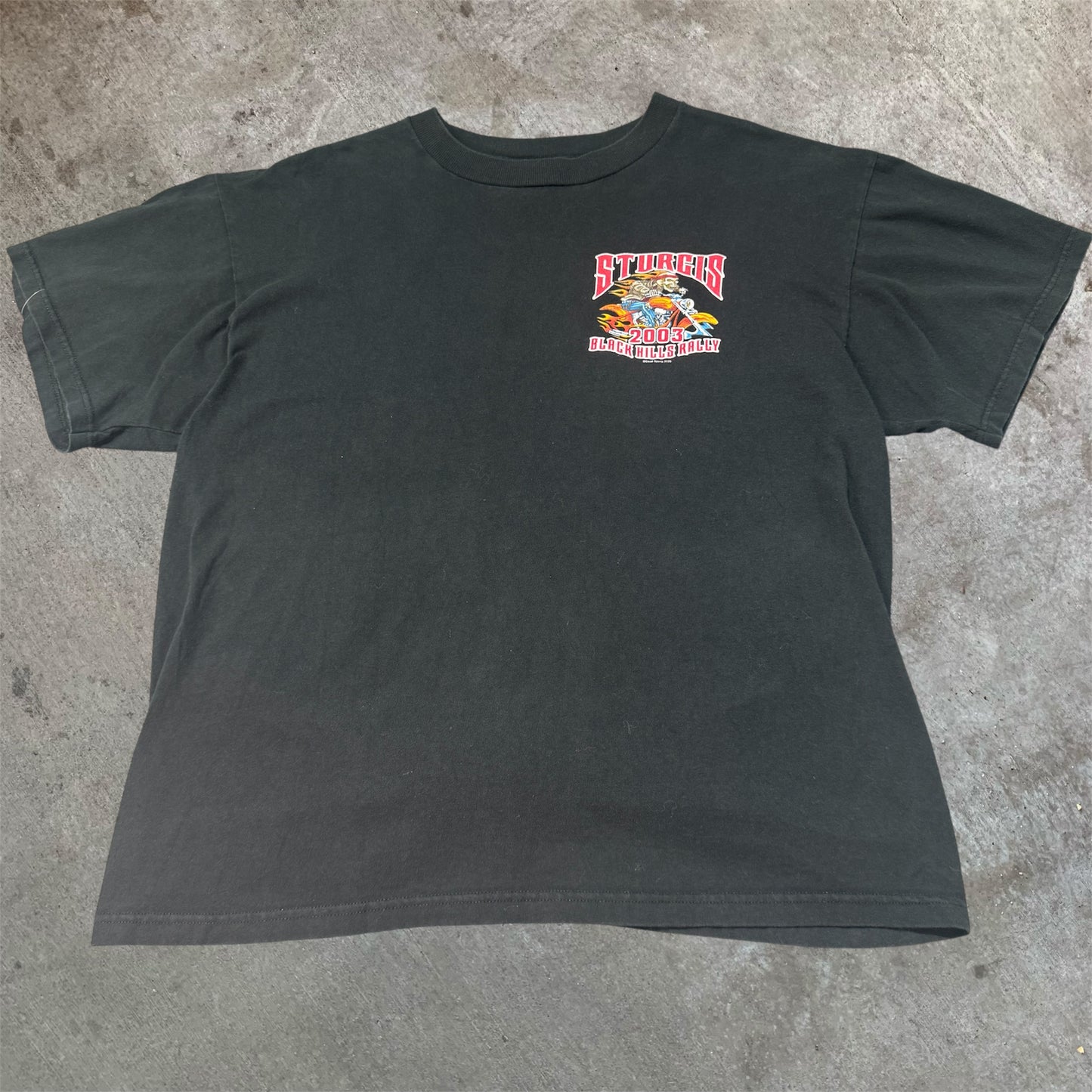 (L) 2003 Sturgis Bike Rally Shirt