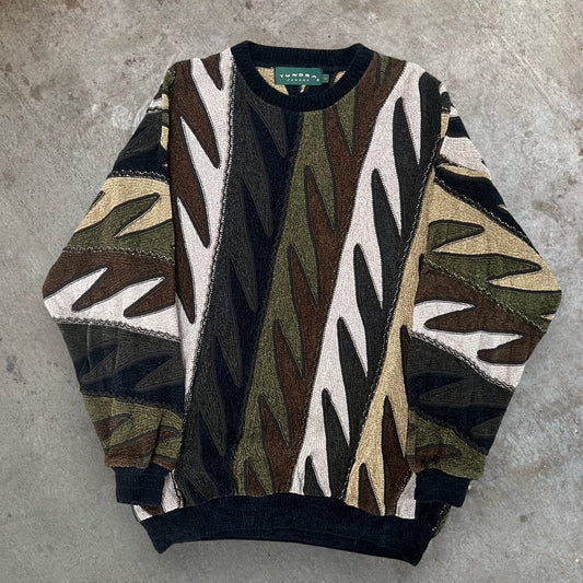 (L) 90s Tundra Knit Sweater