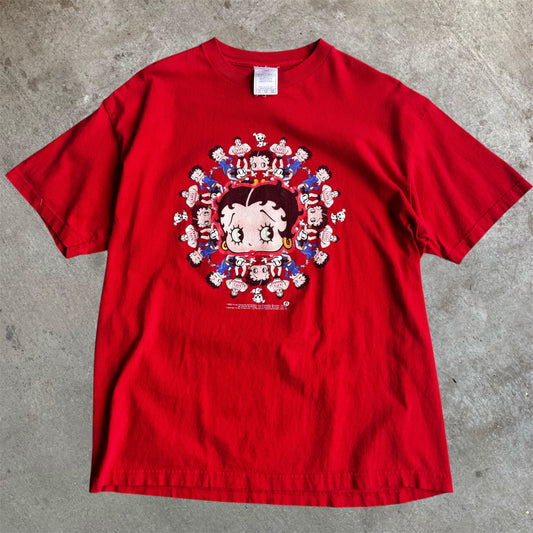 (XL) 2002 Betty Boop Graphic Shirt