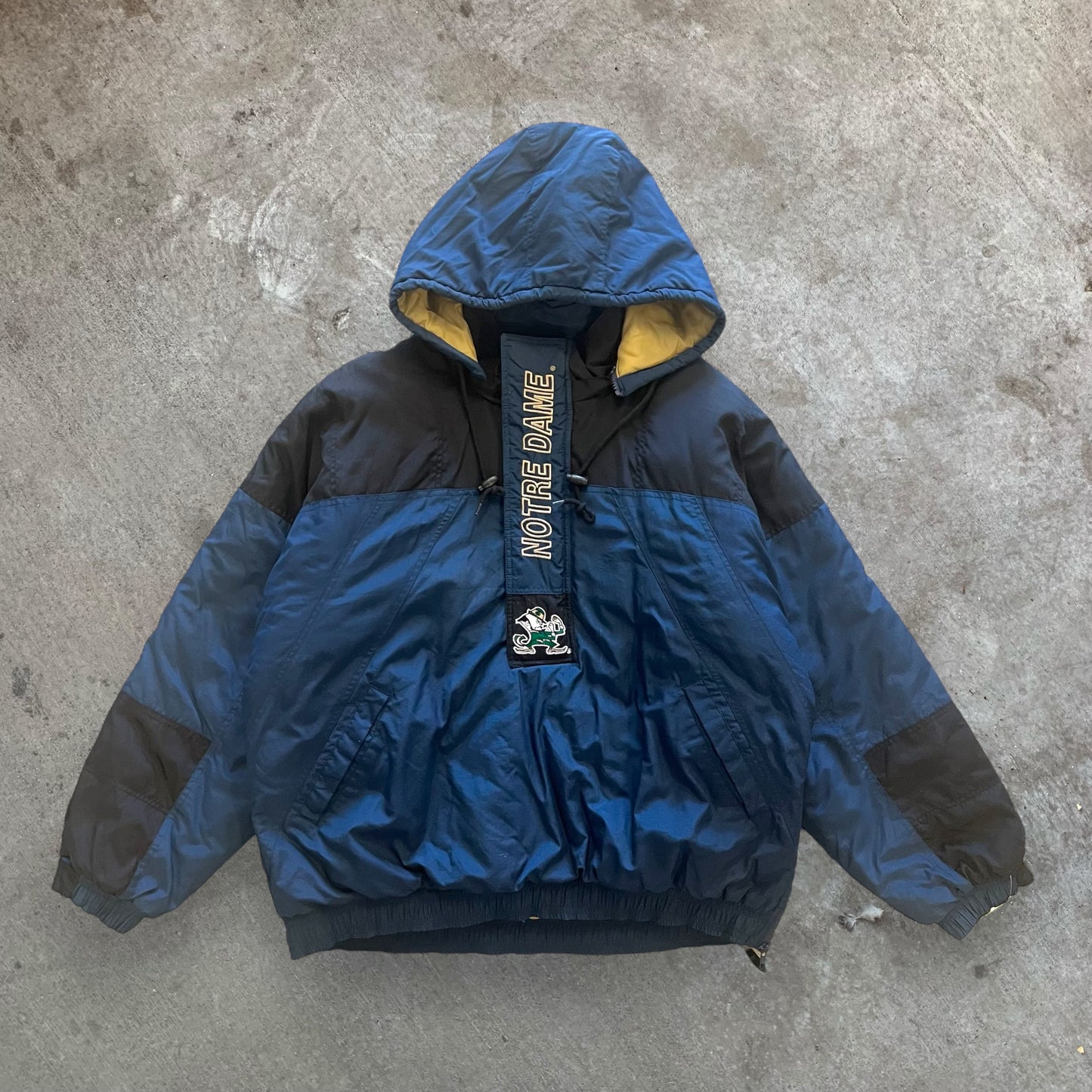 (XL) 2000s Starter Notre Dame Puffer Jacket