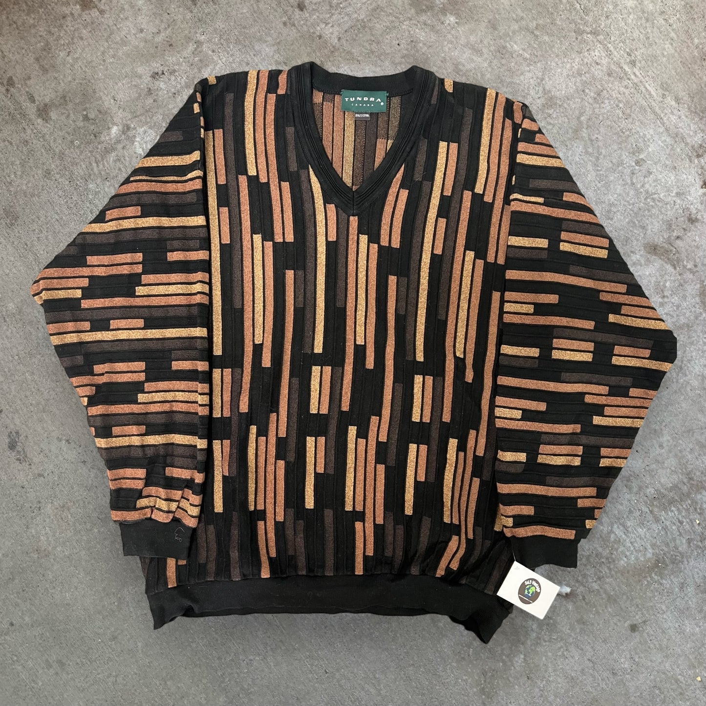 (XXL) 90s Tundra Knit Sweater