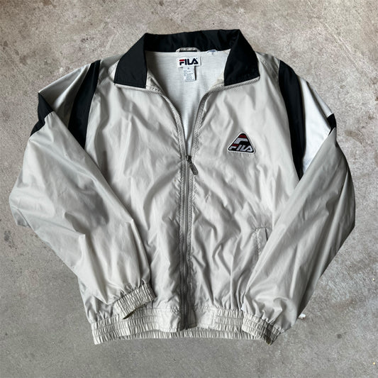 (S) 90s Fila Sports Windbreaker Jacket