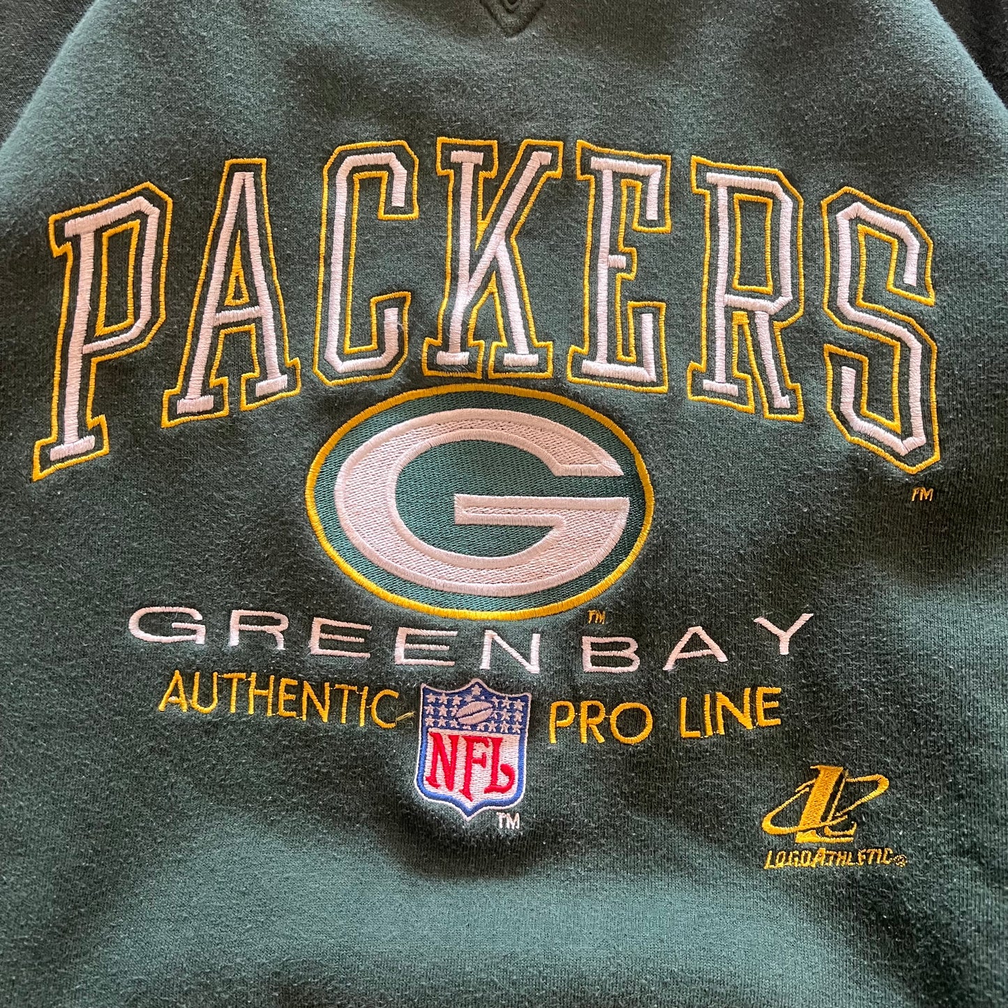 (L) 90s Green Bay Packers Crewneck