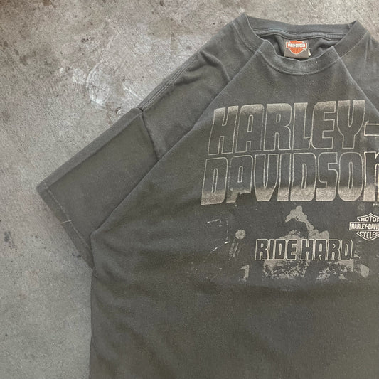 (XXL) Y2K Harley Davidson Florida Tshirt