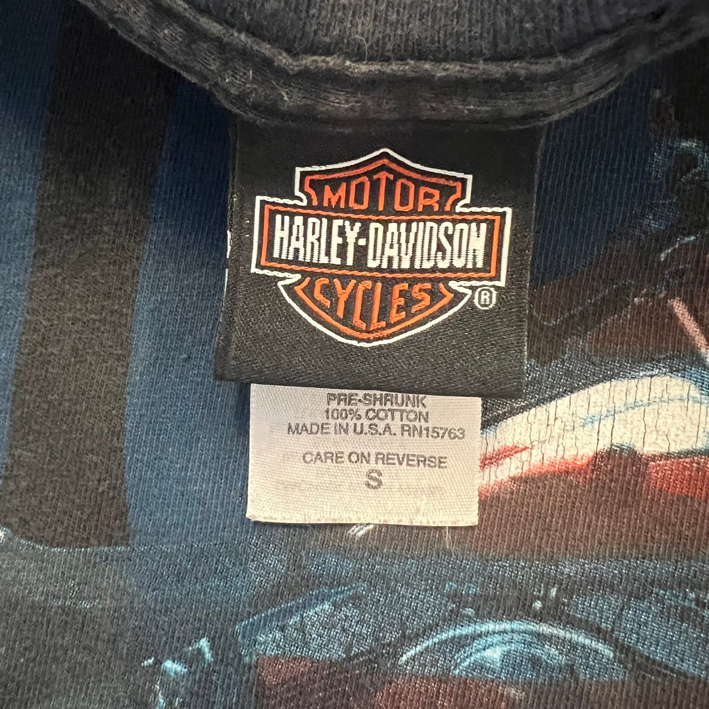 (S) 2000s Harley Davidson USA Tshirt