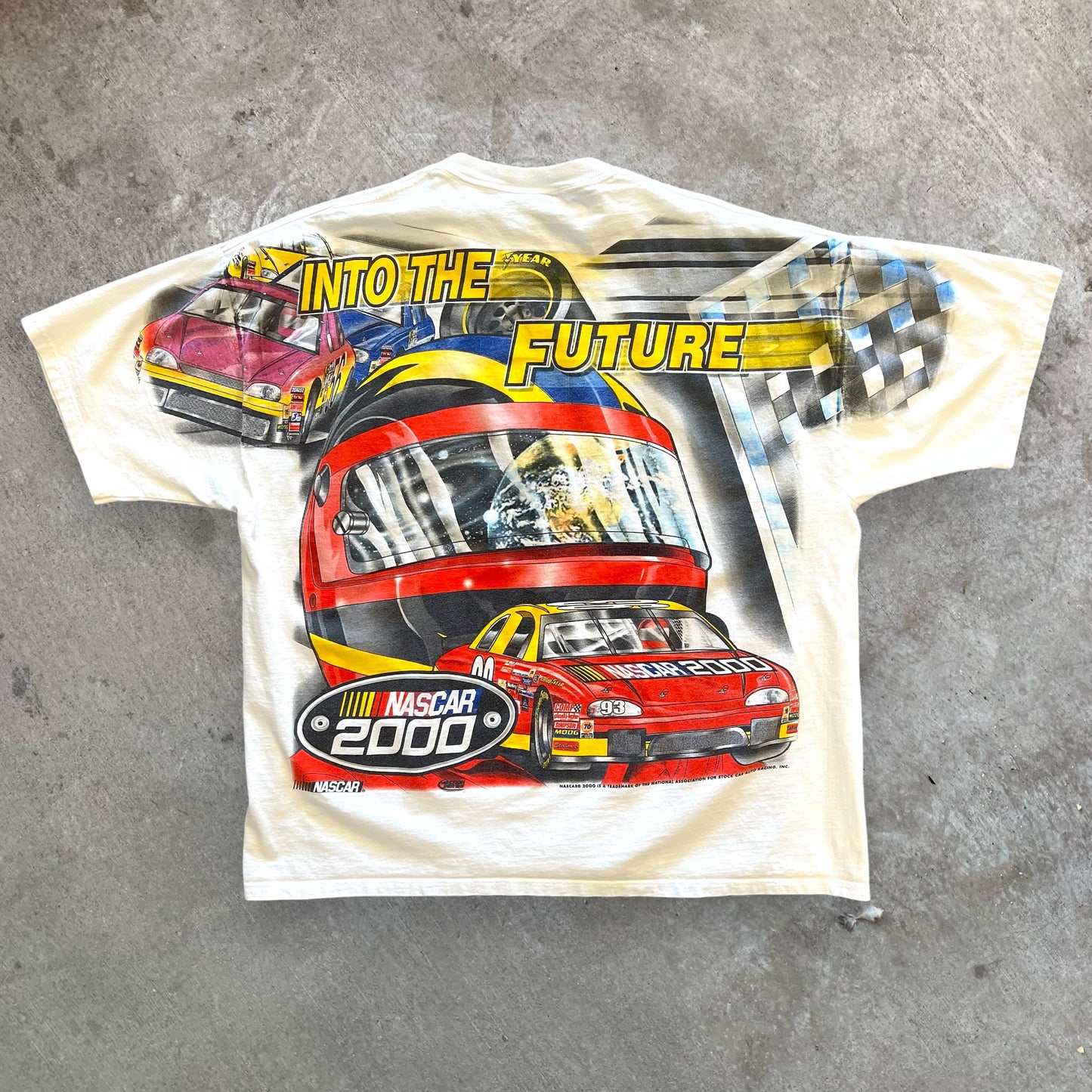 (XL) 2000 Nascar AOP Tshirt