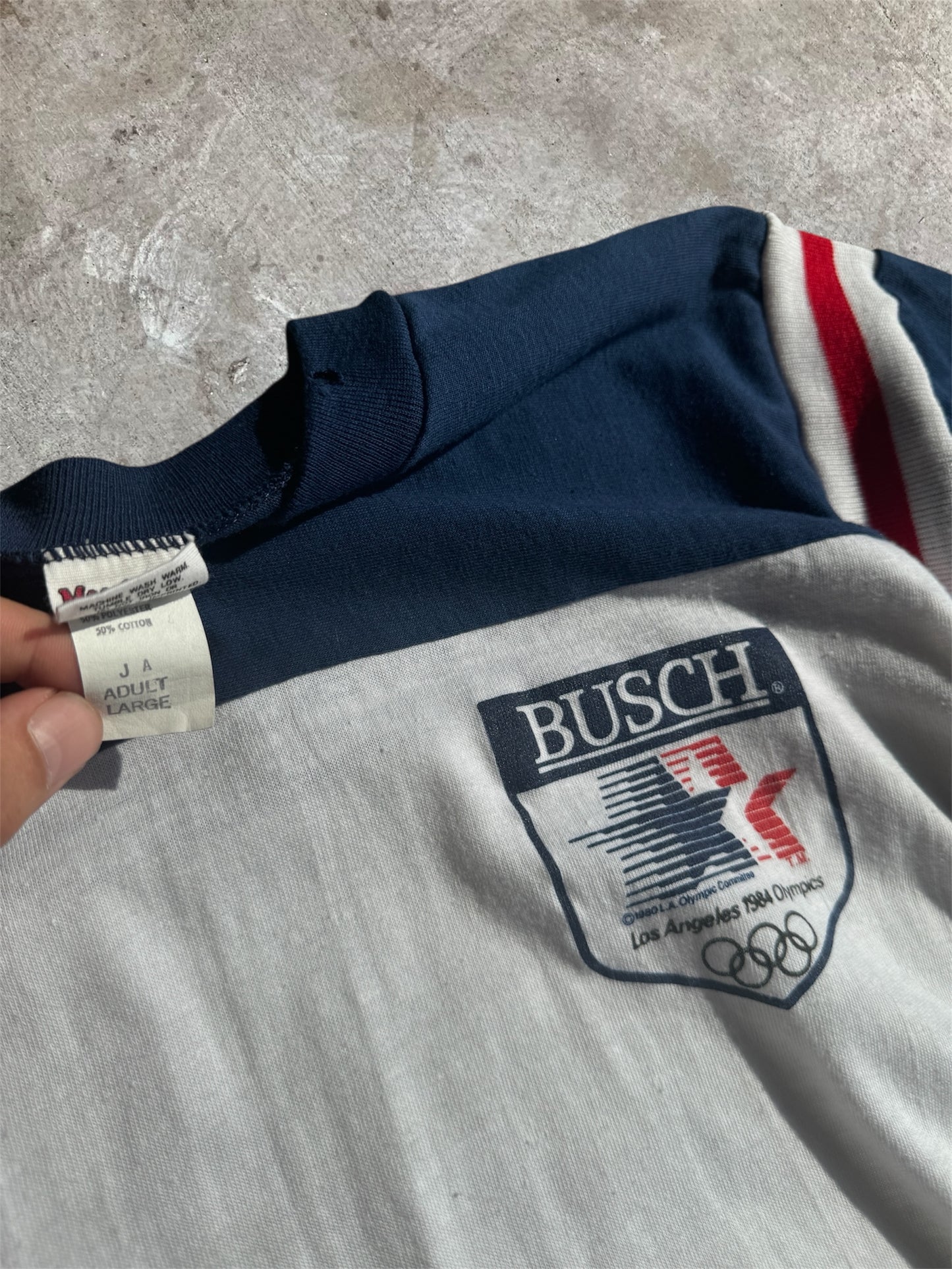 (L) 1984 Busch Light Olympics Shirt