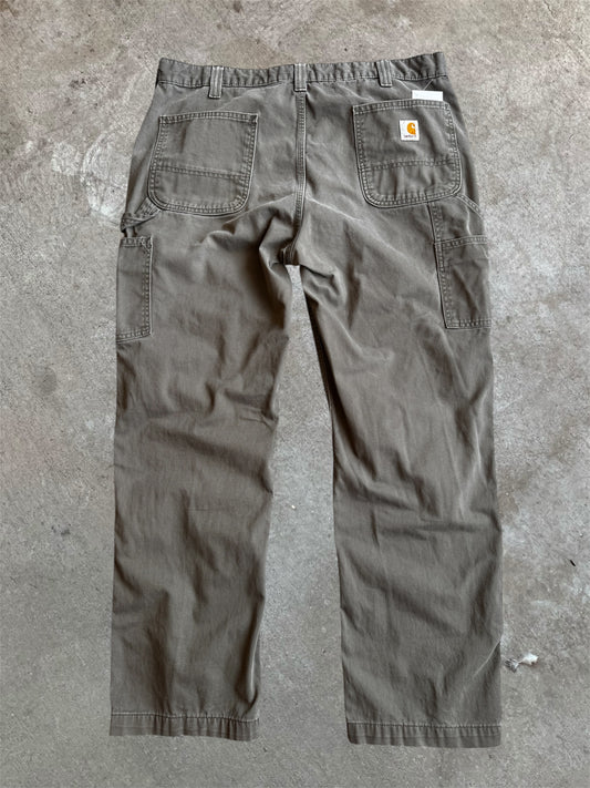 (40x32) Light Green Carhartt Cargo Pants