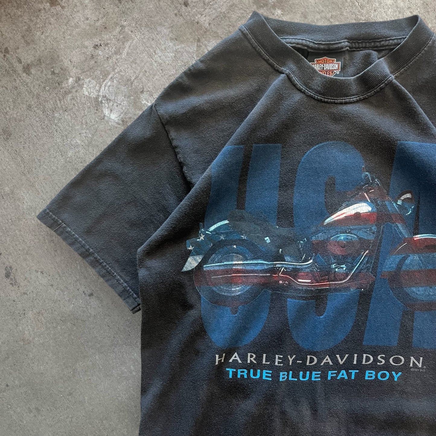 (S) 2000s Harley Davidson USA Tshirt