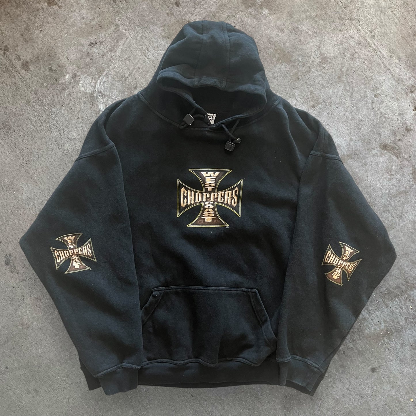 (XL) 90s West Coast Choppers Biker Sweatshirt