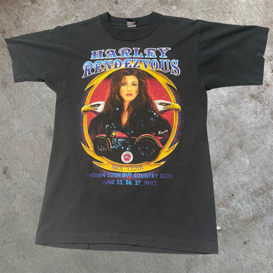 (M) 90s Harley Rendezvous Shirt