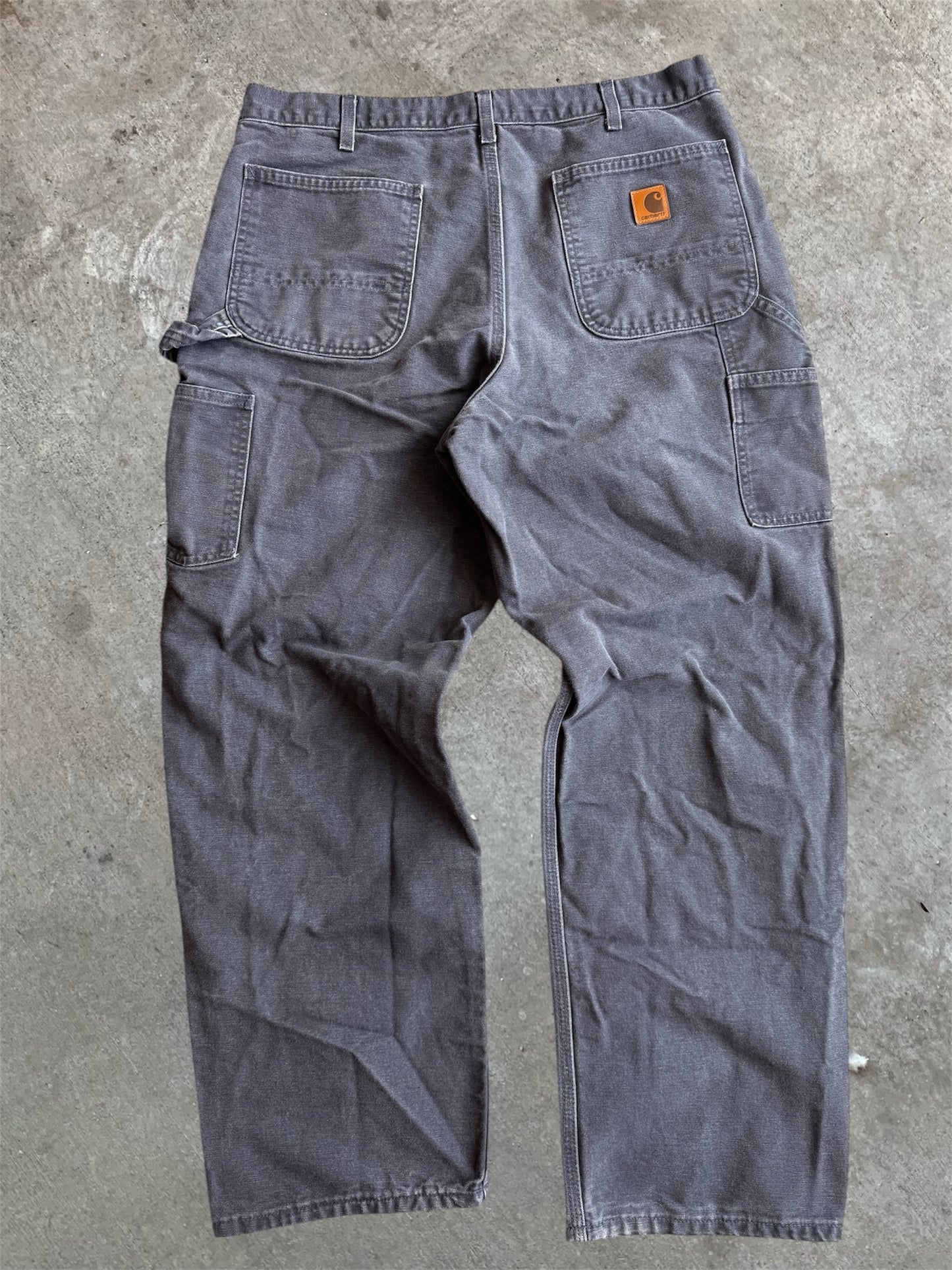 (36x32) Navy Carhartt Carpenter Pants