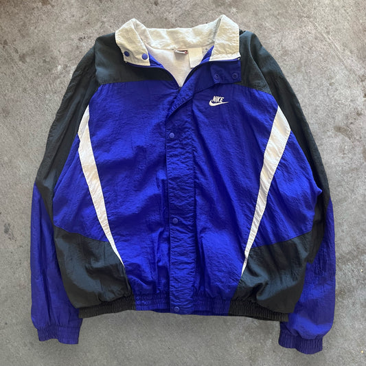 (XL) 90s Fleece Lined Lightweight Nike Jacket