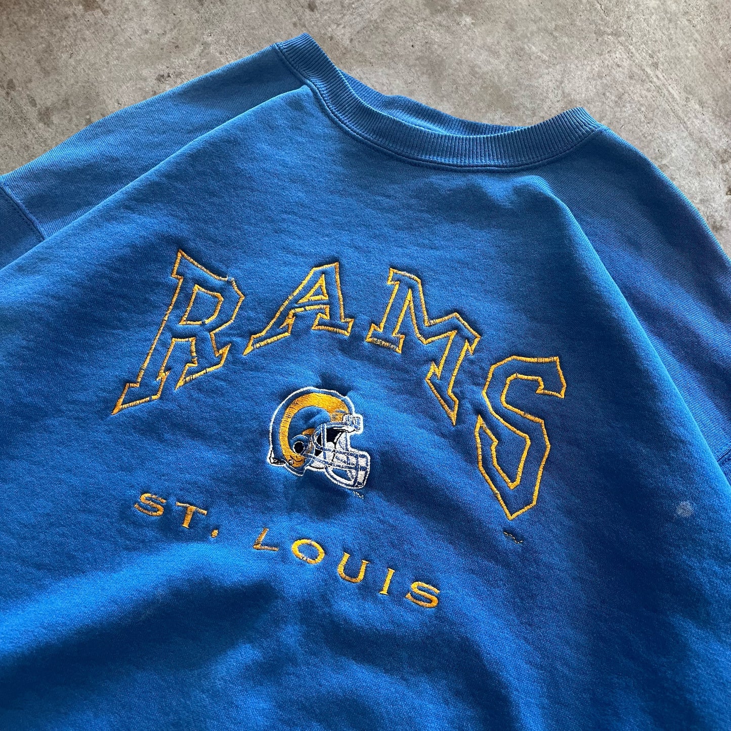 (XL) 90s St. Louis Rams Crewneck