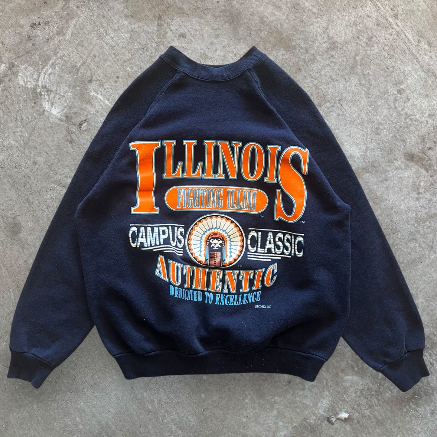 (XL) 90s University of Illinois Crewneck