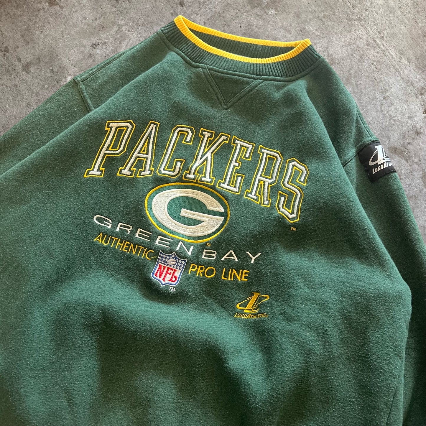 (L) 90s Green Bay Packers Crewneck