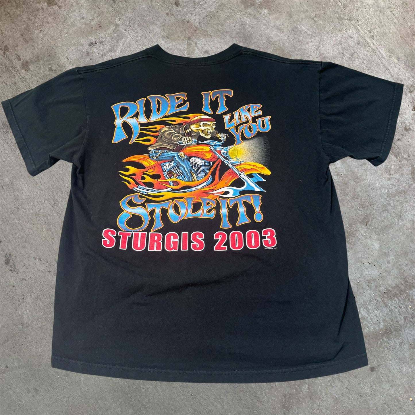 (L) 2003 Sturgis Bike Rally Shirt