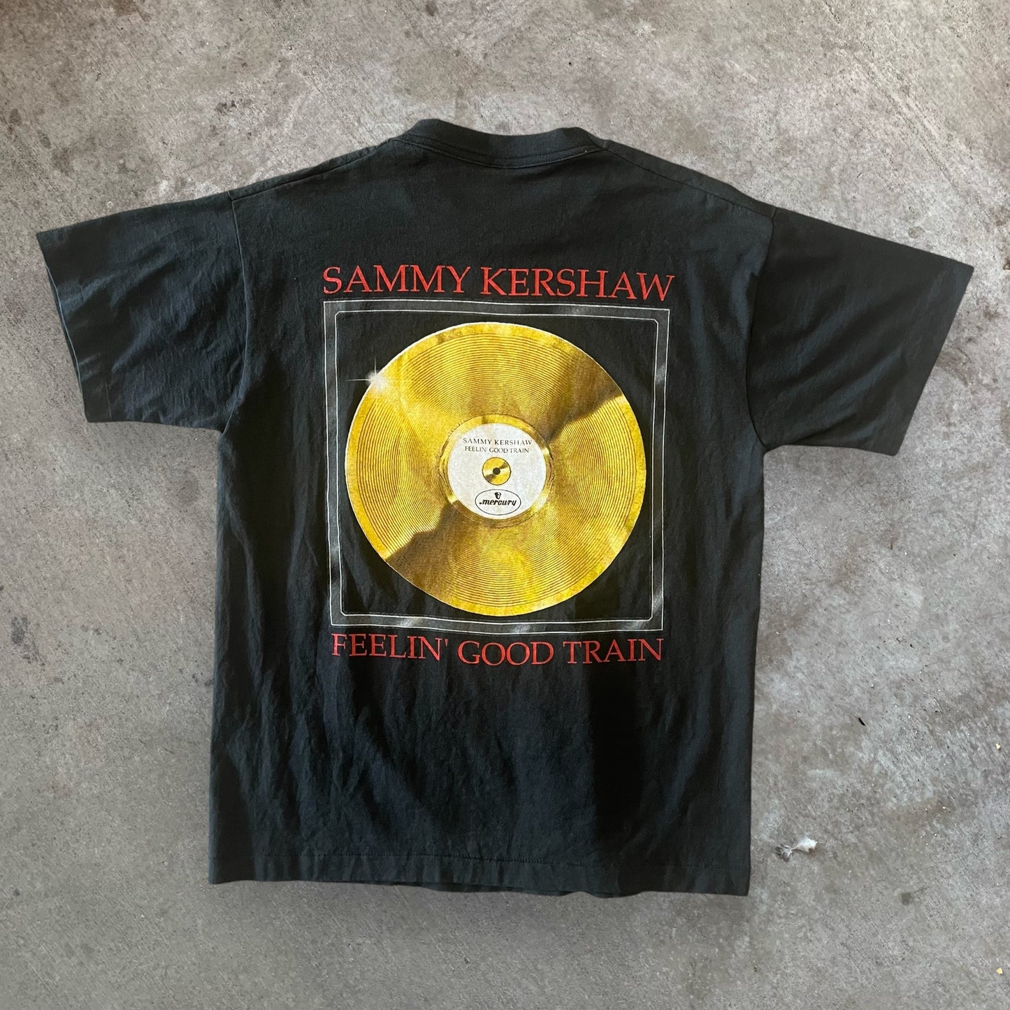 (L) 90s Sammy Kershaw ‘Third Rate Romace’ Tshirt