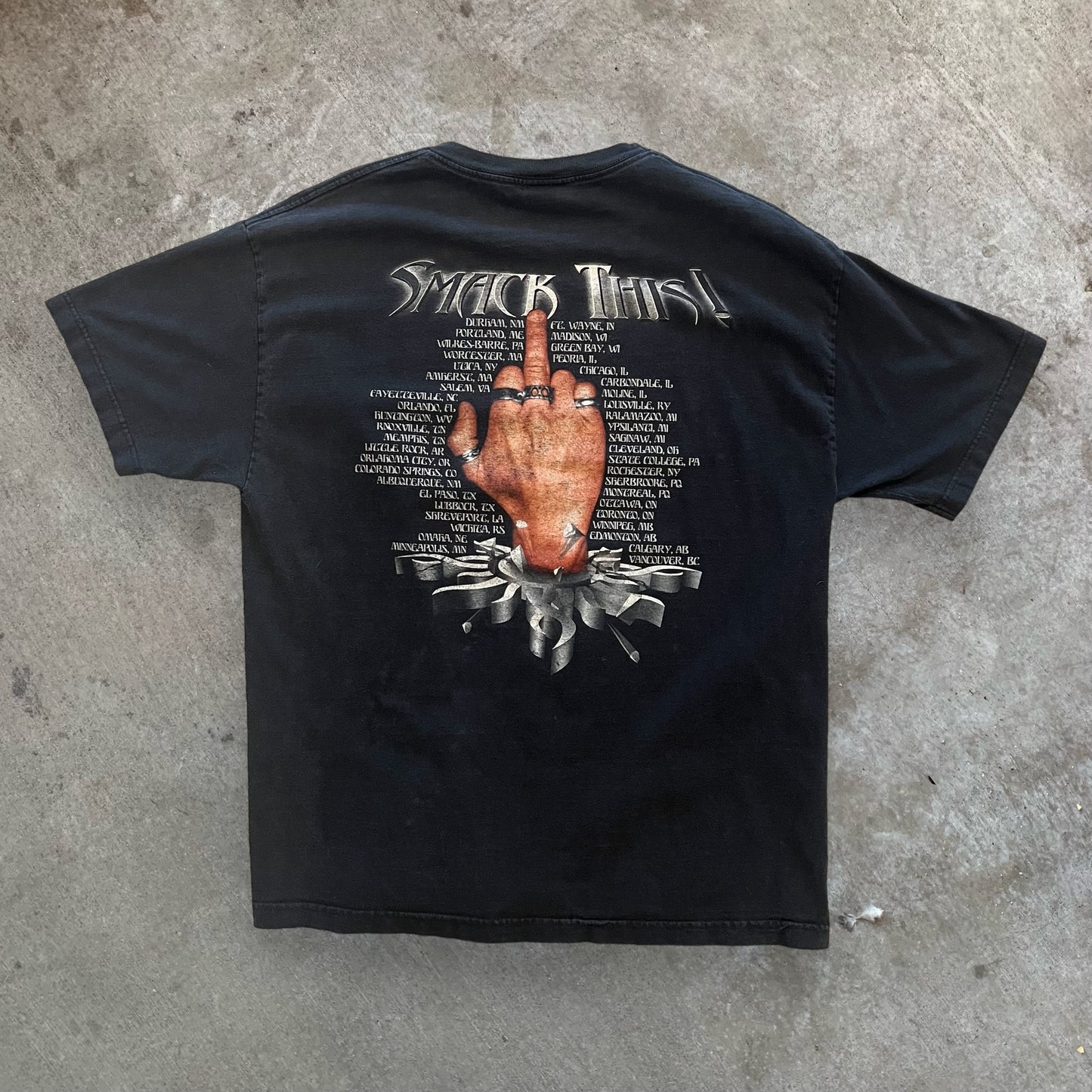 (XL) Y2K Godsmack ‘Smack This’ Tshirt