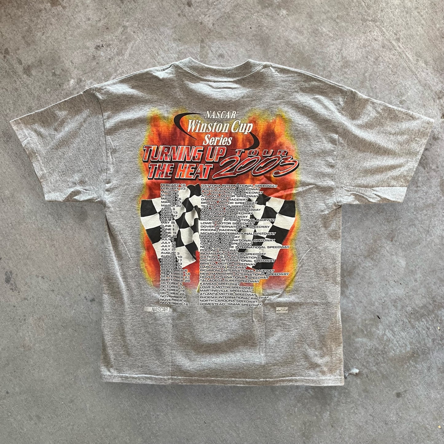 (L) 2003 Winston Cup Series Nascar Tshirt