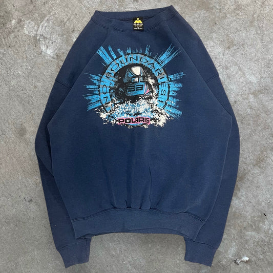 (XL) 90s Polaris Snowmobile Crewneck