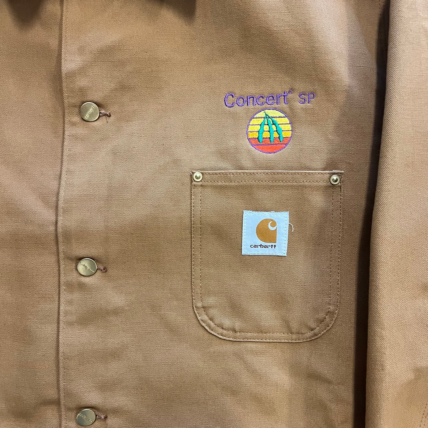 (XL/XXL) 90s Carhartt Brown Chore Jacket