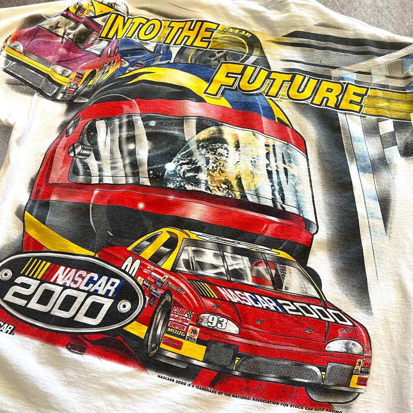 (XL) 2000 Nascar AOP Tshirt