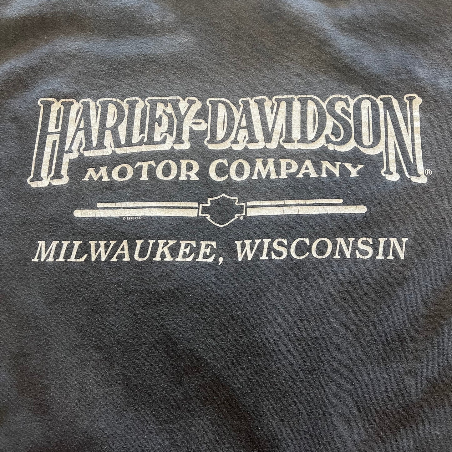 (S) 2000s Harley Davidson USA Tshirt