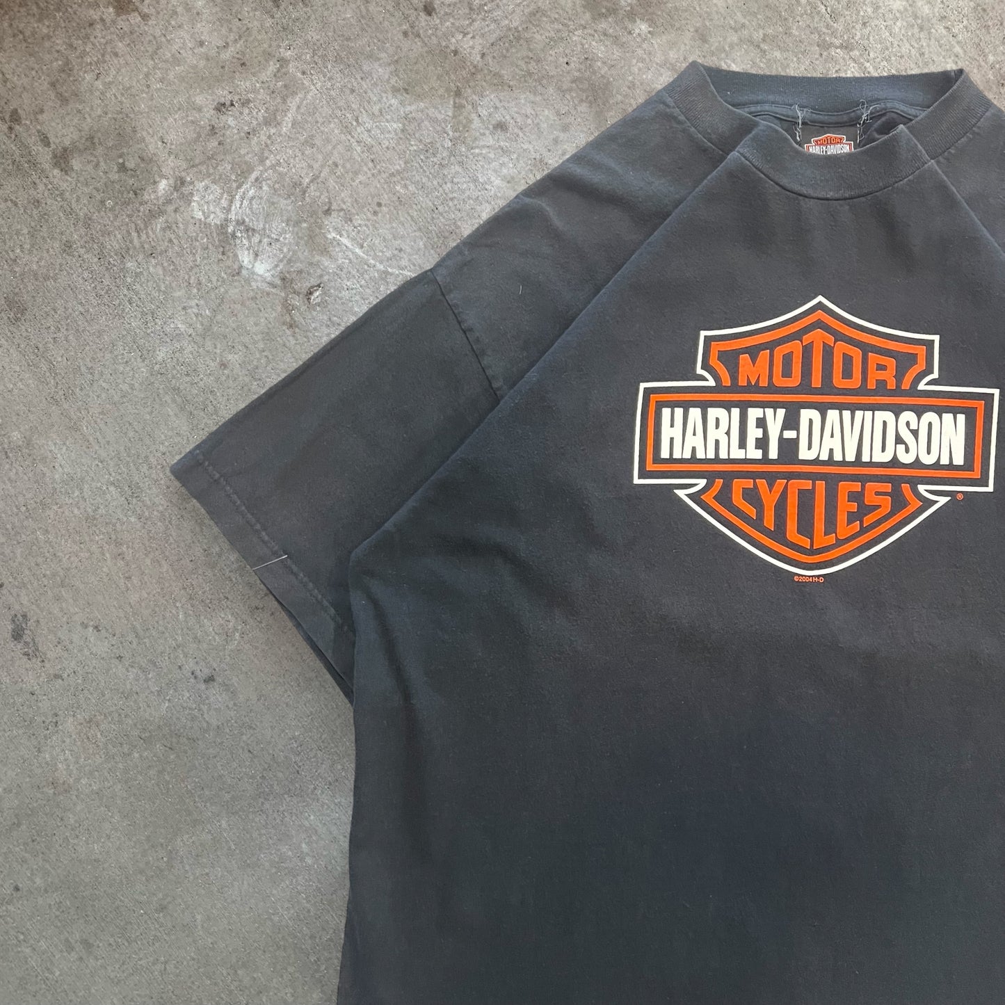 (XXL) Y2K Harley Davidson Logo Tshirt