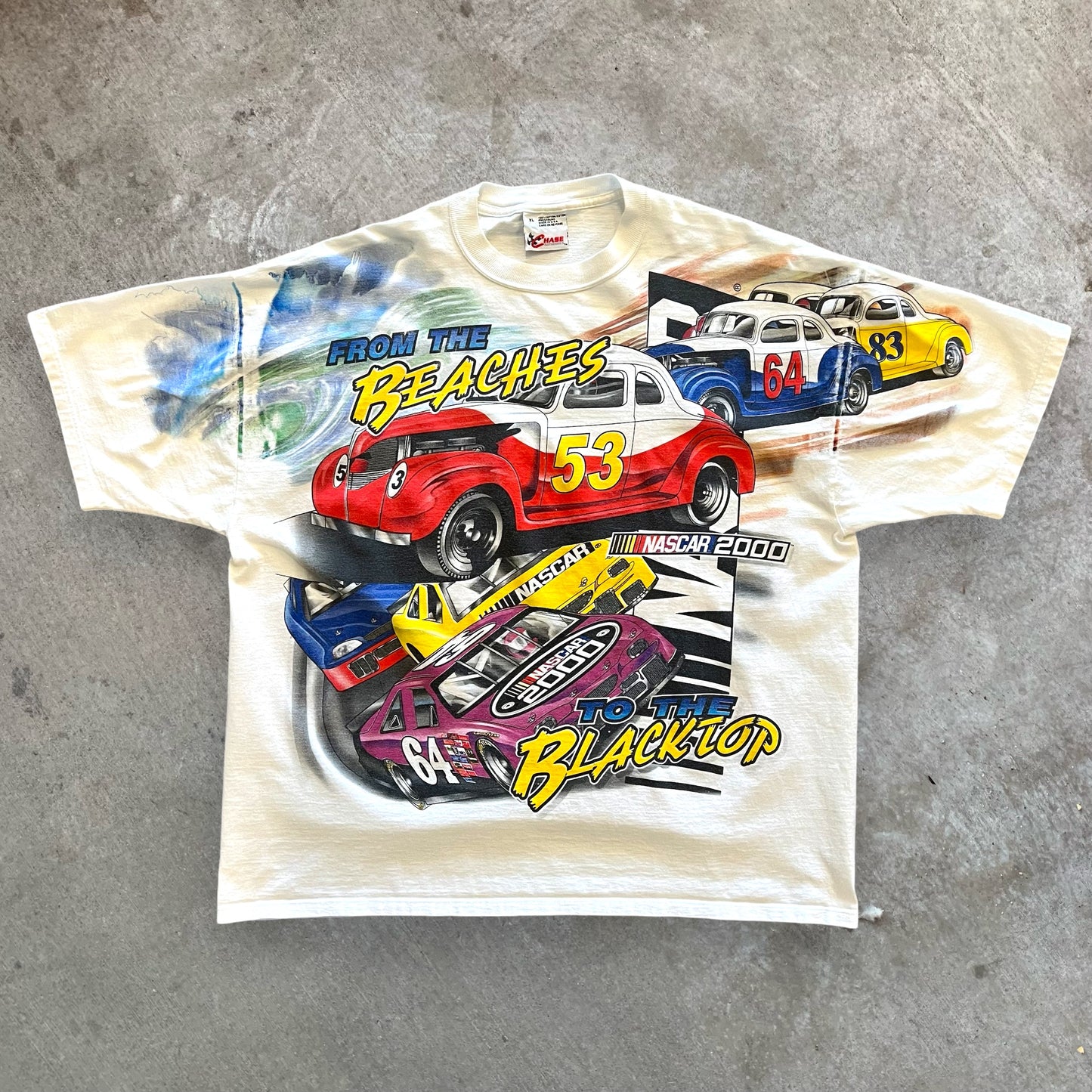 (XL) 2000 Nascar AOP Tshirt