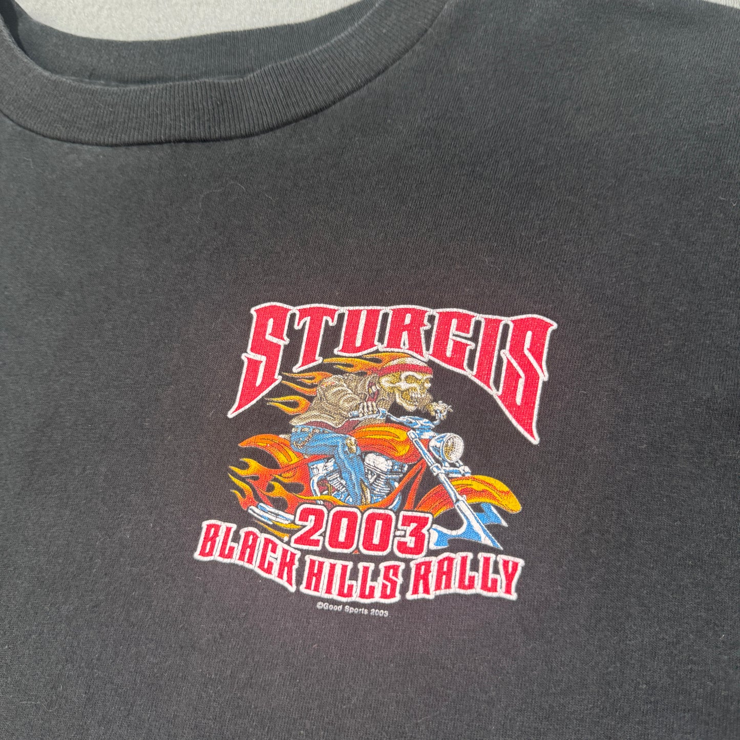 (L) 2003 Sturgis Bike Rally Shirt